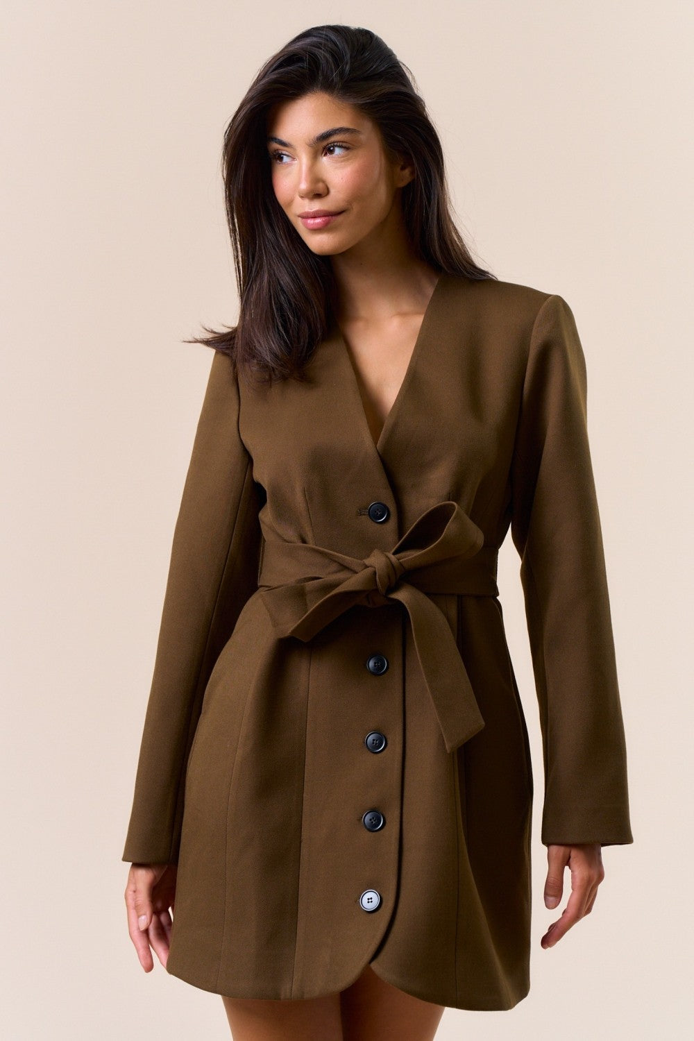 One Dress, Endless Moments: The Brown Button-Down Dress You'll Wear Everywhere